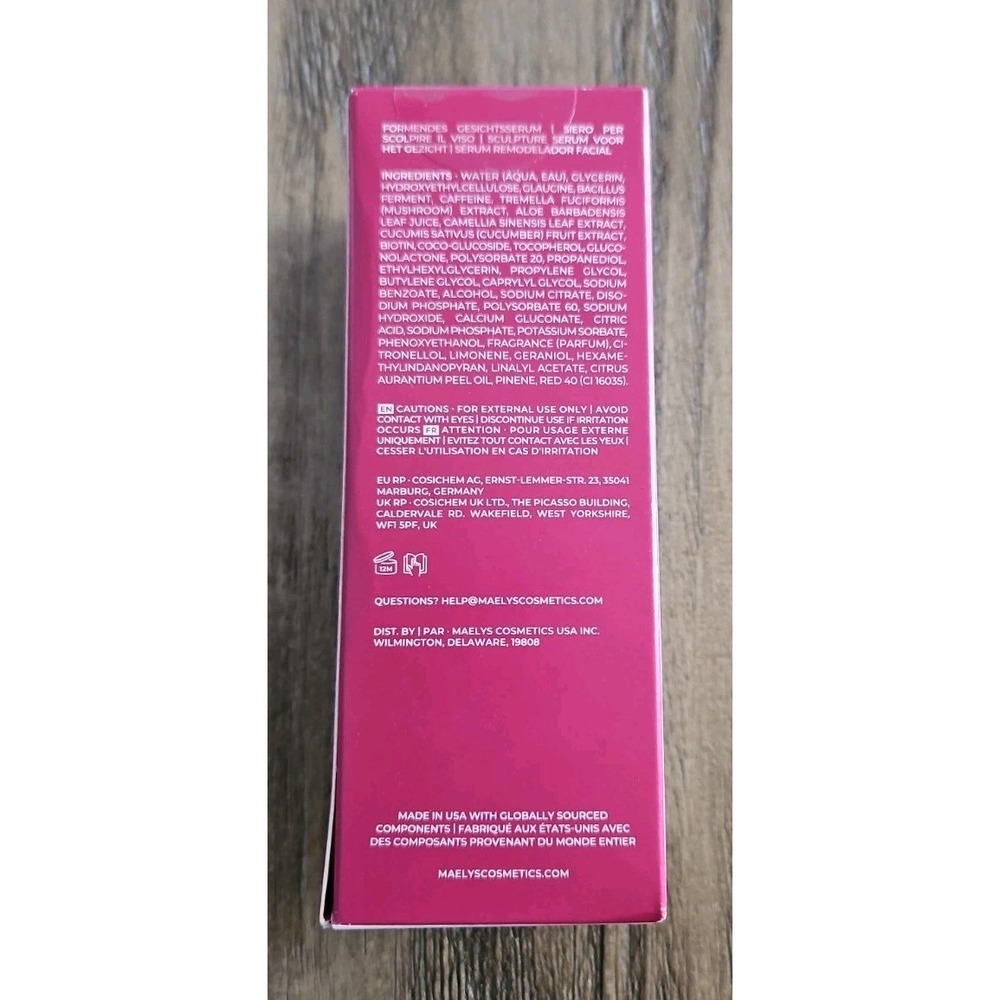 MAELYS TOO-FINE Face Sculpting Serum  .5 oz / 15 ml - Picture 3 of 4